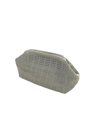 Pico - Rosalia Clutch - Silver Glitter Lace